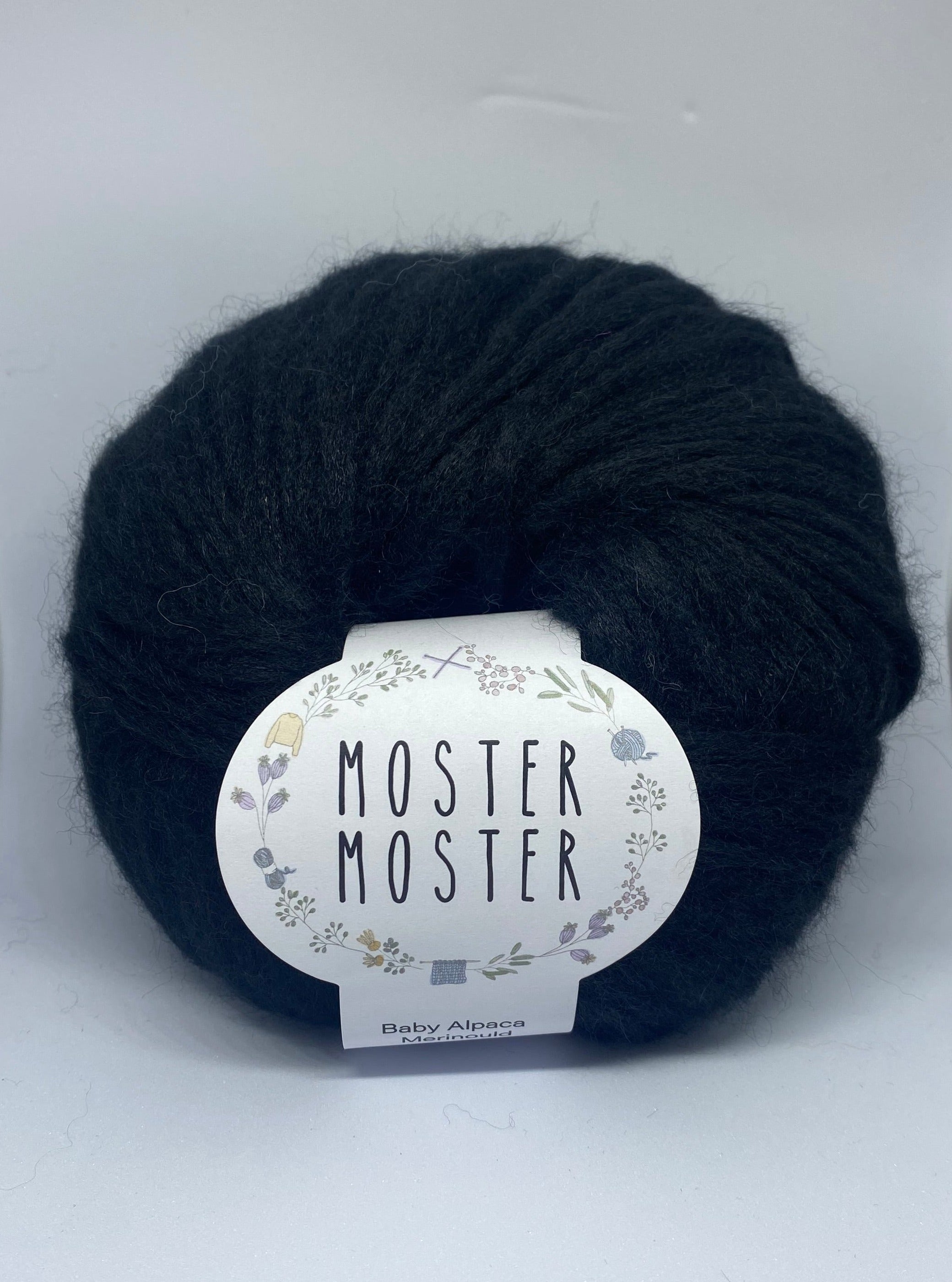 CHARCOAL (BABY ALPACA MERINO WOOL)